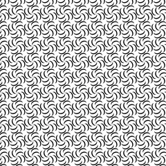 Black And White Abstract Geometric Pattern Background.	
