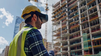 Imagine a virtual tour of a construction site where viewers can experience the assembly of a skyscraper through immersive VR technology