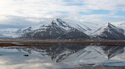 Longyearbyen, Spitzberg, Svalbard, Norvège