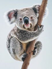 Fototapeta premium Animals, white background