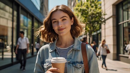 woman in the street
