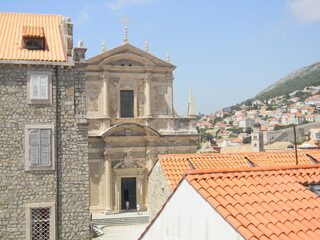 Monastery at the old town Dubrovnik   