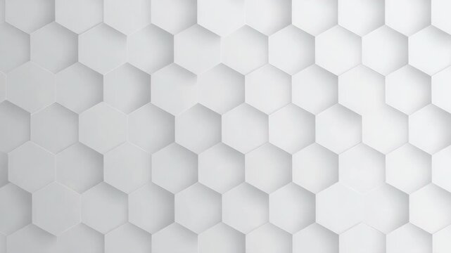 Elegant hexagonal pattern on a soft gray background, perfect for modern design, wallpaper, or abstract use.