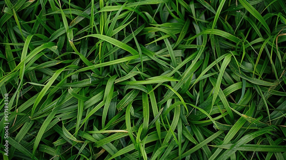 Wall mural Texture of verdant grass