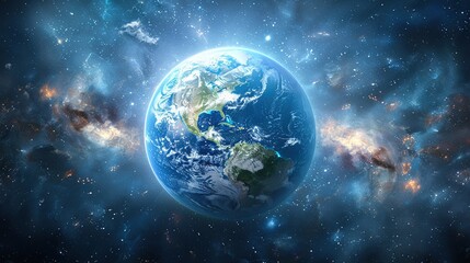 Earth in Space, a Cosmic View