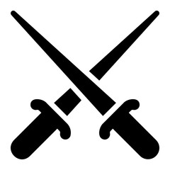 fencing glyph icon