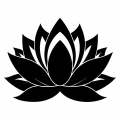 Lotus Black silhouette