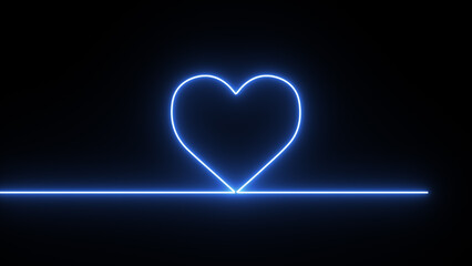 ECG heartbeat monitor, cardiogram heart pulse line wave. Electrocardiogram medical background.
