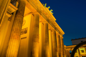 Puerta de Brandenburgo, Berlin Alemania.