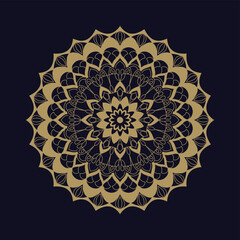 A mandala coloring page with a circular pattern. Suitable for kids and adults, featuring ethnic oriental style. Decorative ornament, line art drawing, vector illustration