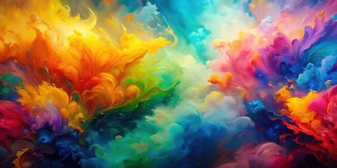 Colorful abstract oil paint background with various vibrant colors , abstract, paint, colors, vibrant, oil, background