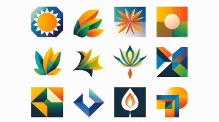Obraz premium Discuss the impact of logo design on brand differentiation. How can a distinctive logo help a brand stand out in a competitive market