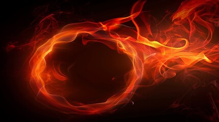 Flames transparent background burning red bonfire smoke hot effect. Flame background bonfire light isolated design abstract realistic illustration heat explosion flare ignite hell fireball.