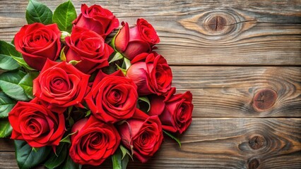 Vibrant red roses representing love and romantic gestures, roses, flowers, petals, nature, beauty, romantic, red, vibrant