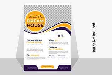 Real-Estate Flyer Design Template 