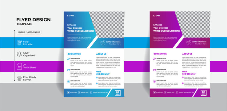 Corporate Business Flyer Design Template
