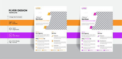 Corporate Business Flyer Design Template