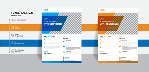Corporate Business Flyer Design Template