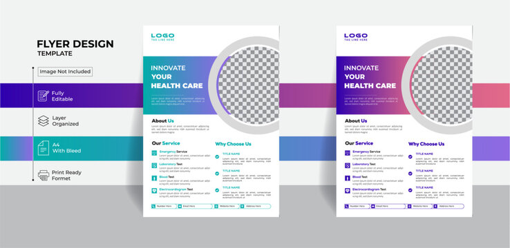 Corporate Business Flyer Design Template
