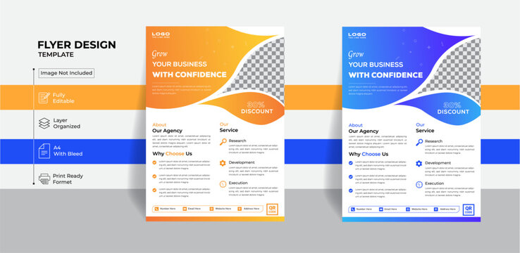 Corporate Business Flyer Design Template