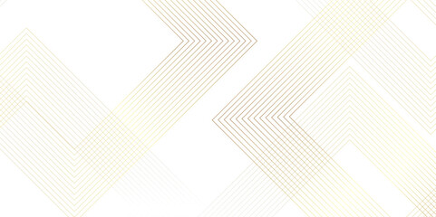 Abstract beautiful perfect random golden lines background. abstract golden lines with white background creative geometric triangle shape. perfect random abstract line background. Vector illustration.