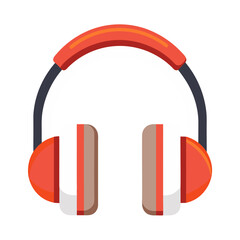headphone color  Vector illustration
