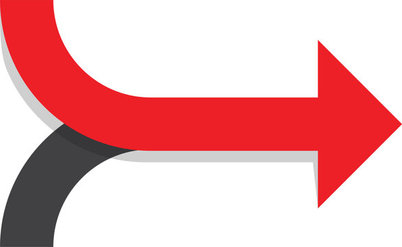 Merge Arrow Right vector icon. 
