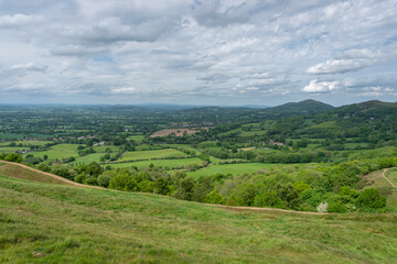 British Camp, iron age hill fort, Malvern Hills