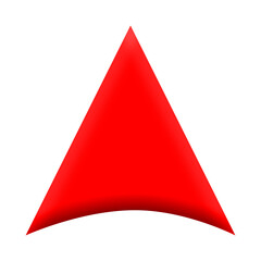 Obraz premium red pyramid