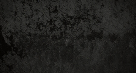 Fototapeta premium Dunkler schwarzer Grunge alter Beton raue Textur Wandhintergrund