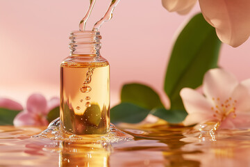 Luxurious Face Oil with Golden Glow
