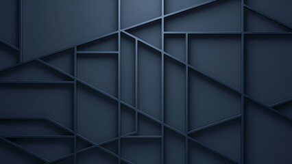 Fototapeta premium Minimal abstract navy blue cut wallpaper