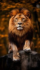Obraz premium Lion Portrait