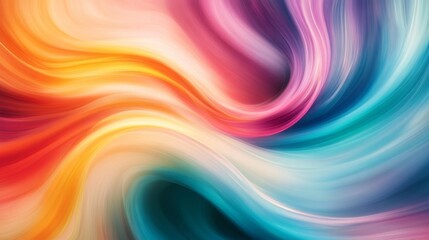 Colorful abstract swirl pattern with vibrant hues
