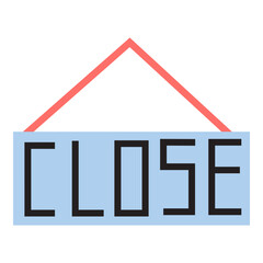 close sign