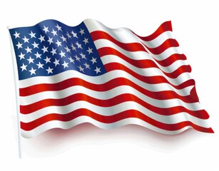 Fototapeta premium USA Flag Memorial Day