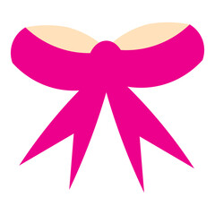 pink ribbon bow