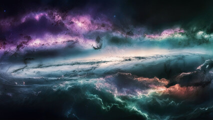 Naklejka premium mesmerizing-image-of-a-sparkling-background