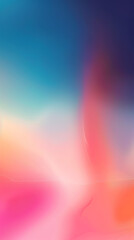 Muted neon gradient with a blurred effect