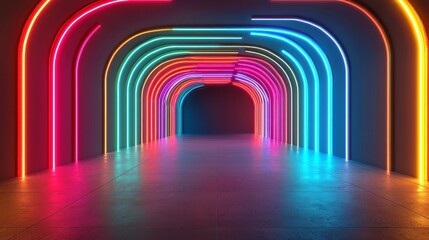 Vibrant Rainbow Light Background, a colorful display of soft glowing hues blending seamlessly, creating a dynamic atmosphere perfect for creative projects or digital designs.