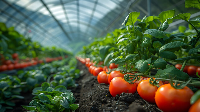 Dutch greenhouse technology utilizing geothermal heating yearround vegetable cultivation in Rotterdam Netherlands maximizing efficiency and sustainability
