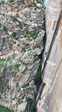 The Francisco Abellan Dam located on the Fardes River, Granada, Spain