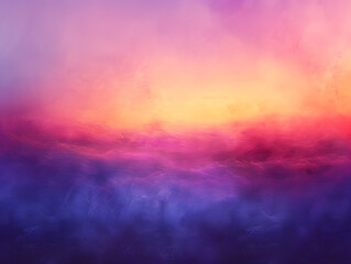 Fototapeta premium Mystical twilight gradient deep color transition background