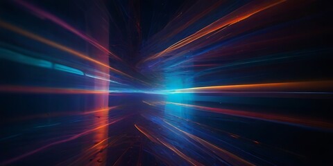 abstract Colorful neon of light concept background