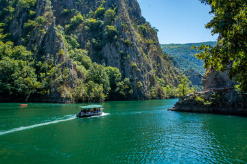 Summer day in Matka Canyon