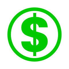 dollar sign icon