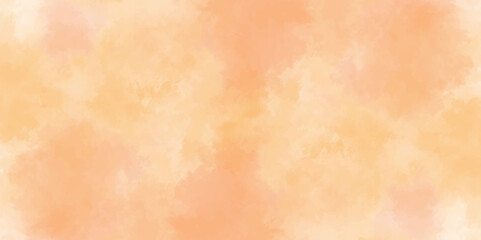 Abstract colorful background with bokeh .Delicate sepia background with paint stains watercolor texture .subtle watercolor orange gradient illustration.	