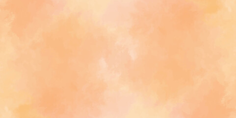 Abstract colorful background with bokeh .Delicate sepia background with paint stains watercolor texture .subtle watercolor orange gradient illustration.	