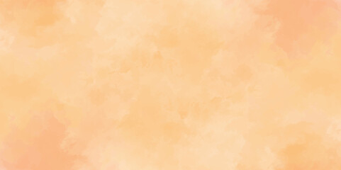 Abstract colorful background with bokeh .Delicate sepia background with paint stains watercolor texture .subtle watercolor orange gradient illustration.	