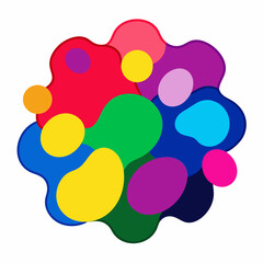Color blobs, abstract shapes, vibrant colors, paint splatters, color splashes, fluid art, abstract art, colorful patterns, artistic expression, paint strokes, color gradients, abstract design, color s